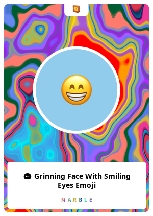 😁 Grinning Face With Smiling Eyes Emoji