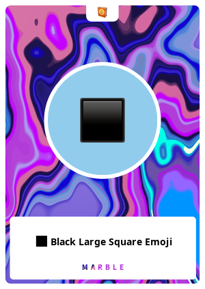 ⬛ Black Large Square Emoji