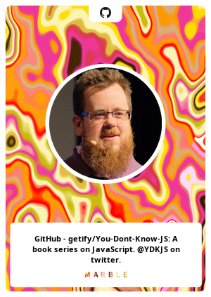 github getify you dont know js