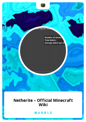 Netherite – Minecraft Wiki