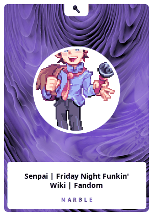 Senpai, Friday Night Funkin' Wiki
