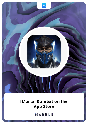 Mortal Kombat na App Store