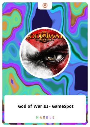 God of War III - GameSpot