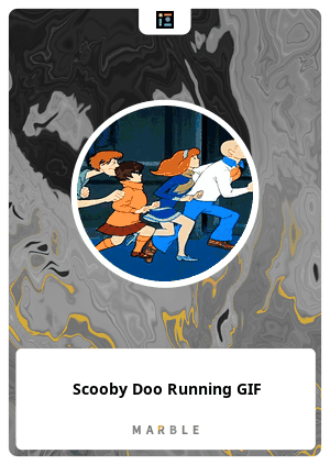scooby doo running gif