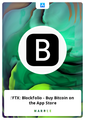 blockfolio app store