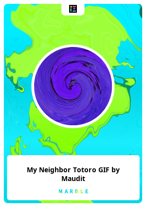 Nft My Neighbor Totoro GIF by Maudit