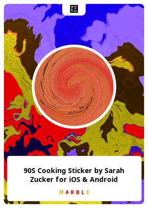 90S Cooking Sticker by Sarah Zucker for iOS & Android