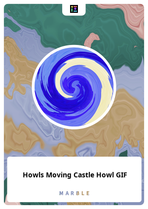 Nft Howls Moving Castle Howl GIF