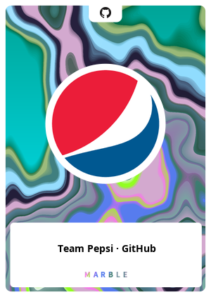 Team Pepsi · GitHub