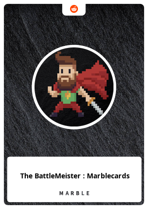 The BattleMeister : Marblecards