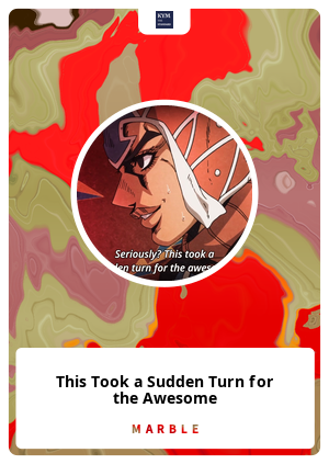 This Took a Sudden Turn for the Awesome