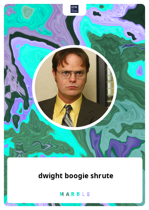 dwight boogie shrute