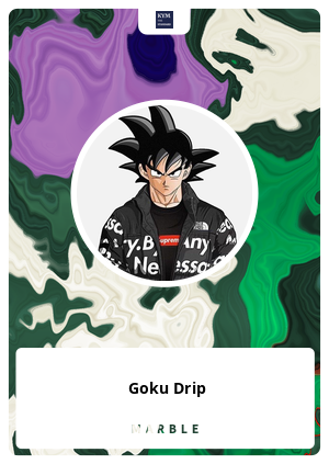 DRIP GOKU [RARE] - Meme Cards