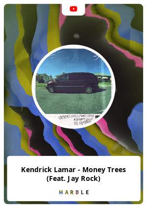 kendrick lamar money trees album cover