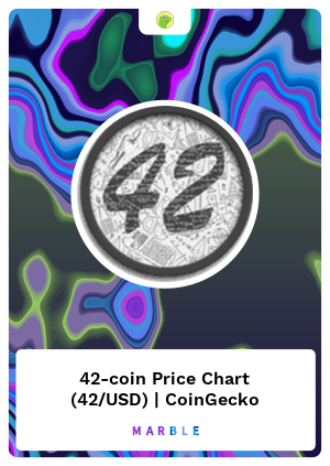 42 coin to usd)