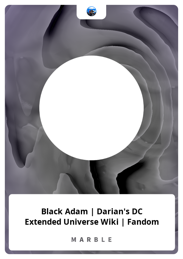 Black Adam, DC Extended Universe Wiki