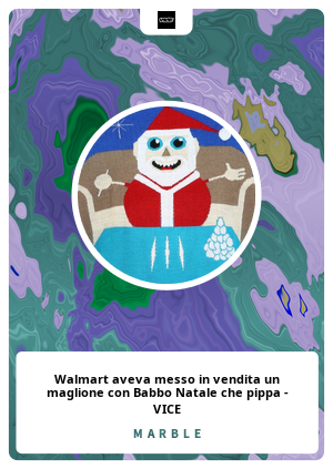 Walmart aveva messo in vendita un maglione con Babbo Natale che pippa - VICE