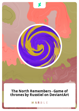 The North Remembers - Game of thrones by Russtiel on DeviantArt