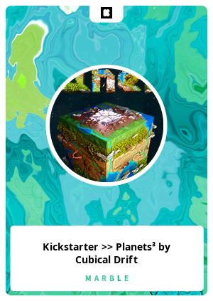 Kickstarter >> Planets³ by Cubical Drift