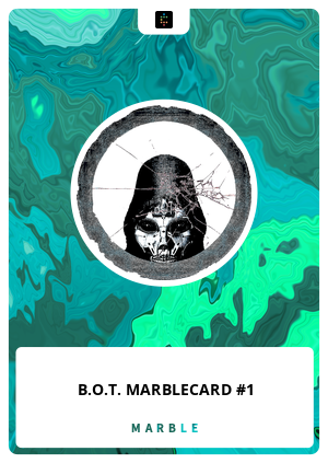 B.O.T. MARBLECARD #1