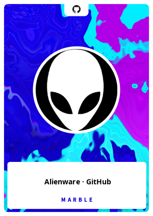 Alienware · GitHub