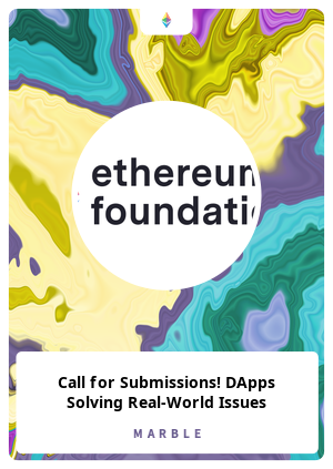 Call for Submissions! DApps Solving Real-World Issues