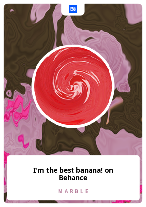 I'm the best banana! on Behance