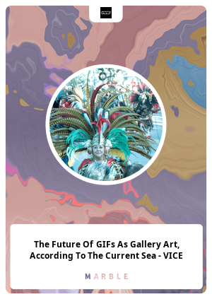 The Future Of GIFs As Gallery Art, According To The Current Sea - VICE