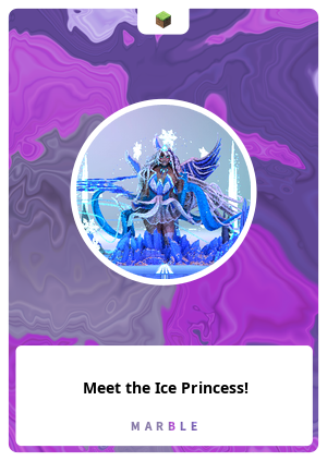 Meet the Ice Princess!