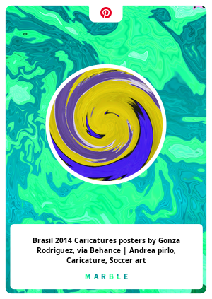 Brasil 2014 Caricatures posters by Gonza Rodriguez, via Behance | Andrea pirlo, Caricature, Soccer art