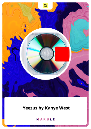 Yeezus by Kanye West