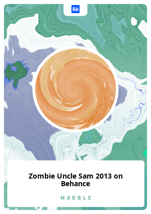 Zombie Uncle Sam 2013 on Behance