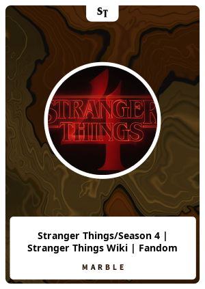 Stranger Things/Season 4 | Stranger Things Wiki | Fandom