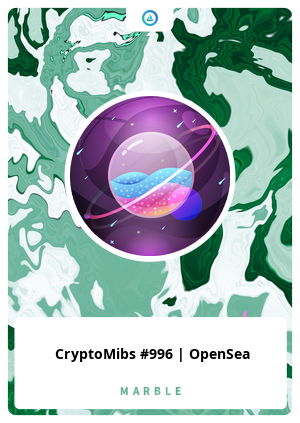 Nft CryptoMibs #996 | OpenSea