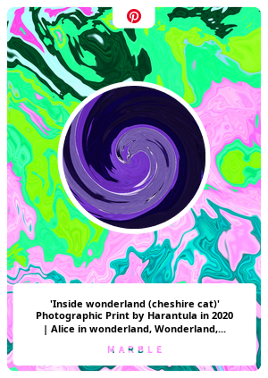 Nft 'Inside wonderland (cheshire cat)' Photographic Print by Harantula in 2020 | Alice in wonderland, Wonderland, Disney art