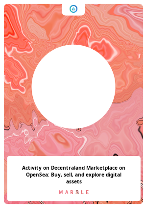 Decentraland - Marketplace