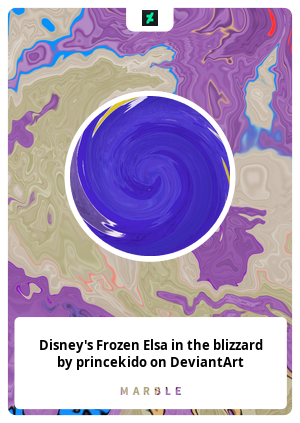 Nft Disney's Frozen Elsa in the blizzard by princekido on DeviantArt